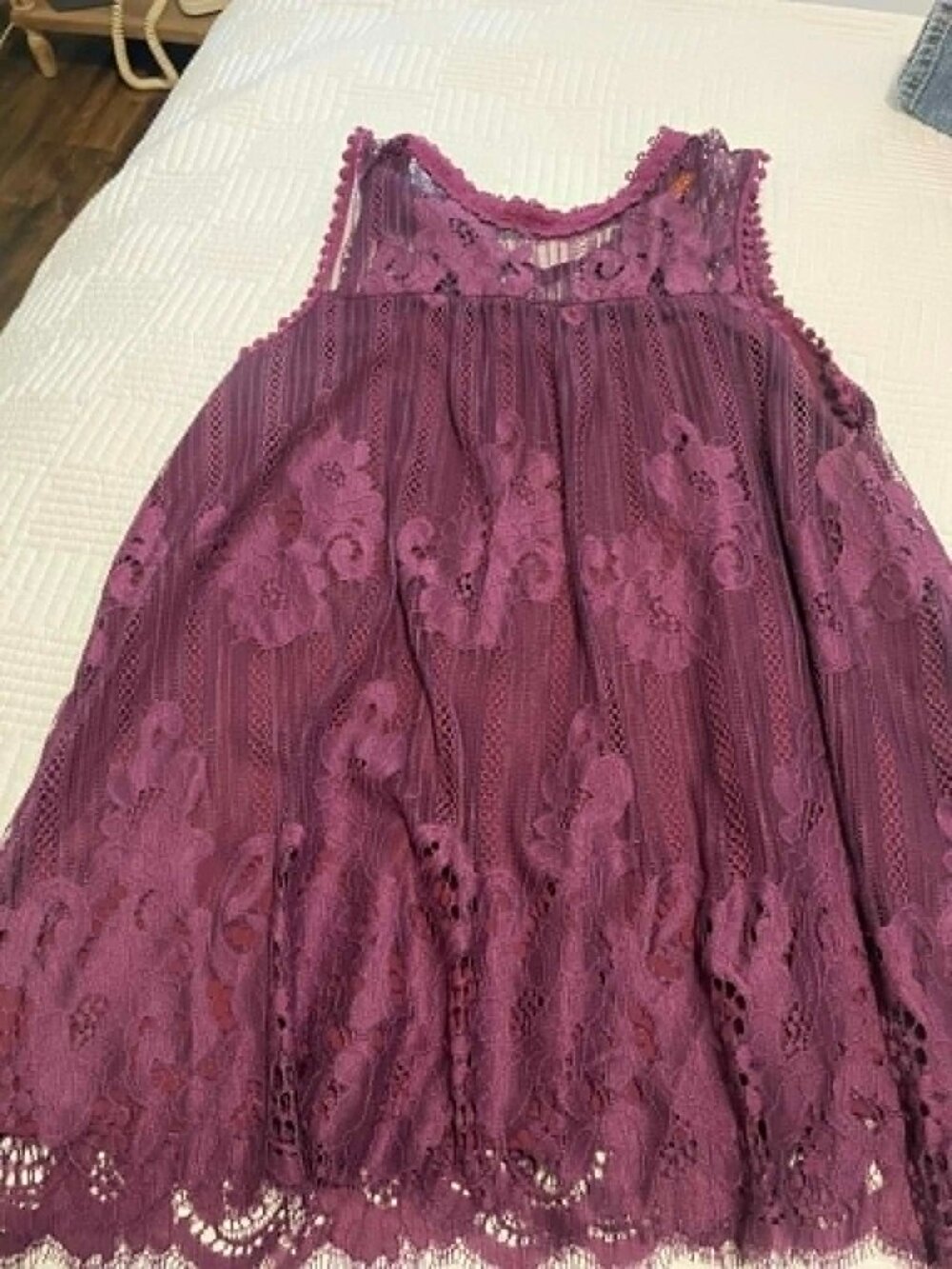 Fairycore, Lace Overlay, Whimsigoth, Romantic, Sheer top, Baby Doll